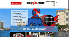 Desktop Screenshot of floridaxrayradarconcrete.com